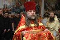 В тюремном храме исправительной колонии № 89 состоялось праздничное богослужение