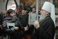 В тюремном храме исправительной колонии № 89 состоялось праздничное богослужение