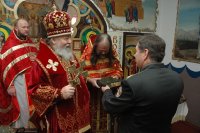 В тюремном храме исправительной колонии № 89 состоялось праздничное богослужение