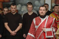 В тюремном храме исправительной колонии № 89 состоялось праздничное богослужение