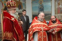 В тюремном храме исправительной колонии № 89 состоялось праздничное богослужение