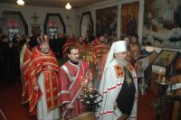 В тюремном храме исправительной колонии № 89 состоялось праздничное богослужение