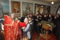 В тюремном храме исправительной колонии № 89 состоялось праздничное богослужение