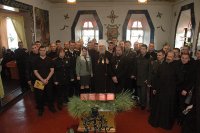 В тюремном храме исправительной колонии № 89 состоялось праздничное богослужение