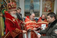 В тюремном храме исправительной колонии № 89 состоялось праздничное богослужение