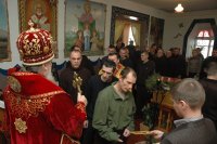 В тюремном храме исправительной колонии № 89 состоялось праздничное богослужение