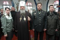 В тюремном храме исправительной колонии № 89 состоялось праздничное богослужение