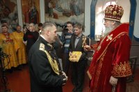 В тюремном храме исправительной колонии № 89 состоялось праздничное богослужение