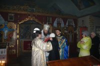 Архипастырский визит в Свято-Покровский храм с. Привольное Солонянского района