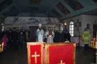Архипастырский визит в Свято-Покровский храм с. Привольное Солонянского района