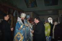 Архипастырский визит в Свято-Покровский храм с. Привольное Солонянского района