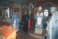 Архипастырский визит в Свято-Покровский храм с. Привольное Солонянского района