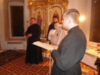 Китайград:Царичанское благочиние. Ночная литургия преждеосвещенных даров