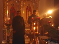 Китайград:Царичанское благочиние. Ночная литургия преждеосвещенных даров