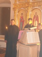 Китайград:Царичанское благочиние. Ночная литургия преждеосвещенных даров