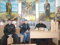31.03.12 Посещение ИК №89 и встреча с  зам начальника по социально-психологической работе с осуждеными