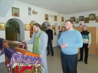31.03.12 Встреча волонтёров БО "ЦСА-Преображение" с председателем общественной организации "Феникс" Сергеем Соломахой: диалог о начале совместной работы по реабилитации алко- и наркозависимых
