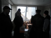 01.04.12 Архииерейское служение в 34-й  женской колонии в г. Днепродзержинске