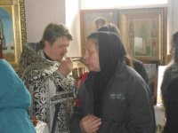 01.04.12 Архииерейское служение в 34-й  женской колонии в г. Днепродзержинске