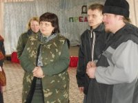 01.04.12 Архииерейское служение в 34-й  женской колонии в г. Днепродзержинске