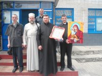 Божественная литургия в ИК №89