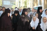В Тихвинском женском монастыре митрополит Ириней возглавил празднование престольного торжества