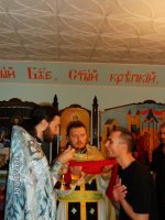 Божественная литургия в ИК №94