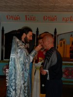 Божественная литургия в ИК №94