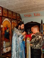 Божественная литургия в ИК №94
