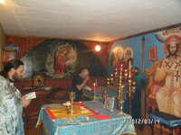 Божественная литургия в ИК №94