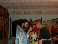 Божественная литургия в ИК №94