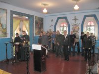Божественная литургия в ИК №89