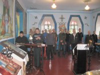 Божественная литургия в ИК №89