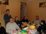 Преображенцы в дружеской домашней обстановке