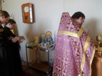 Божественная Литургия в Днепродзержинской ИК-34