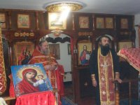 Пасхальная служба в Криворожской ИК-80 посещение волонтерами БО"Преображение" братии ХрамаСв.Вмчц.Анастасии Узорешительницы