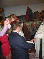 Венчание волонтера Николая Купчинского