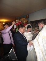 Венчание волонтера Николая Купчинского