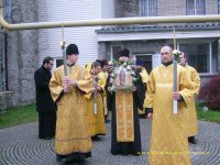 Привоз  мощей Святителя Луки на туберкулезную  зону.
