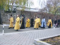 Привоз  мощей Святителя Луки на туберкулезную  зону.
