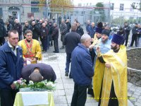Привоз  мощей Святителя Луки на туберкулезную  зону.