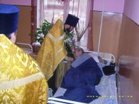 Привоз  мощей Святителя Луки на туберкулезную  зону.