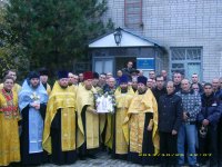 Привоз  мощей Святителя Луки на туберкулезную  зону.