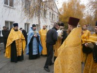 Привоз  мощей Святителя Луки на туберкулезную  зону.