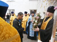 Привоз  мощей Святителя Луки на туберкулезную  зону.