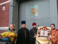 Привоз мощей Святителя Луки на Днепропетровское СИЗО