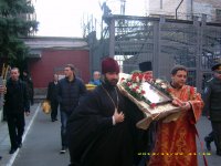 Привоз мощей Святителя Луки на Днепропетровское СИЗО