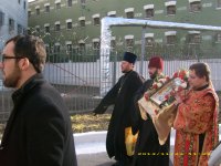 Привоз мощей Святителя Луки на Днепропетровское СИЗО