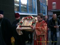 Привоз мощей Святителя Луки на Днепропетровское СИЗО