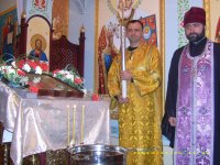 Привоз мощей Святителя Луки на Днепропетровское СИЗО